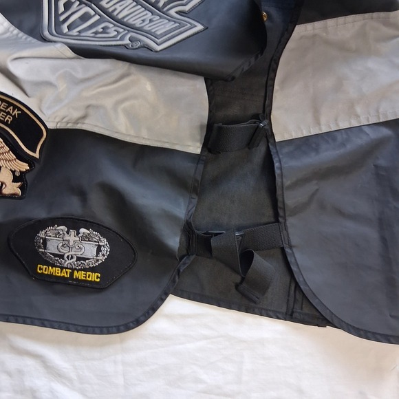 Harley‎ Davidson Motorcycle Vest Biker Patches Moto Riding Universal - Picture 6 of 8